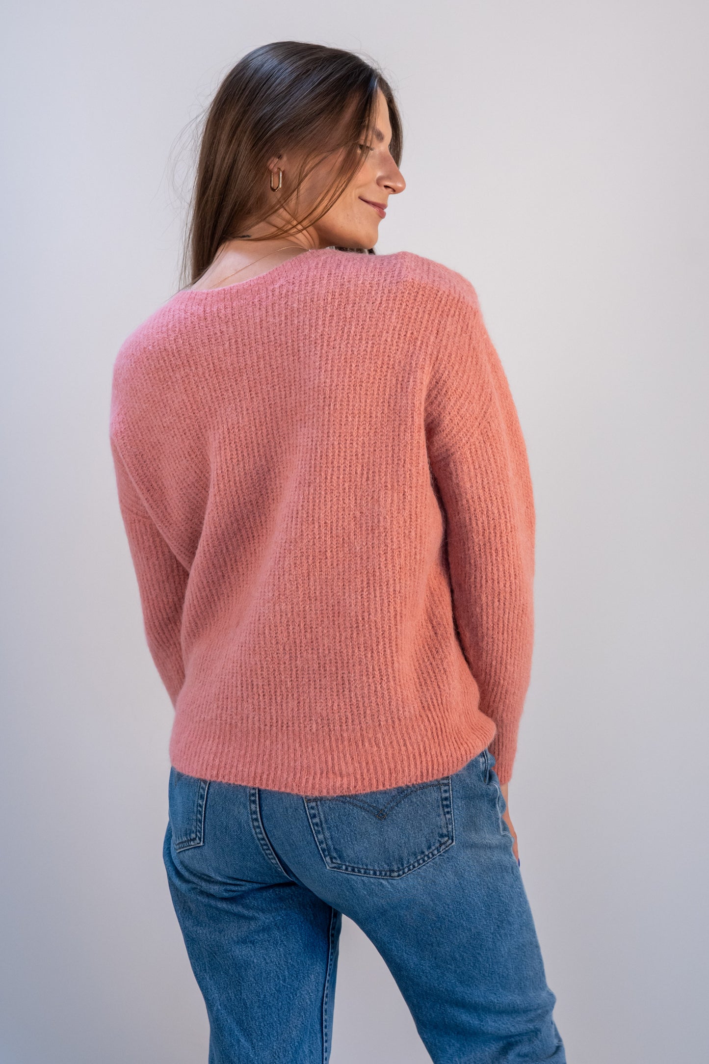 Megztinis "Cozy Touch" rožinis