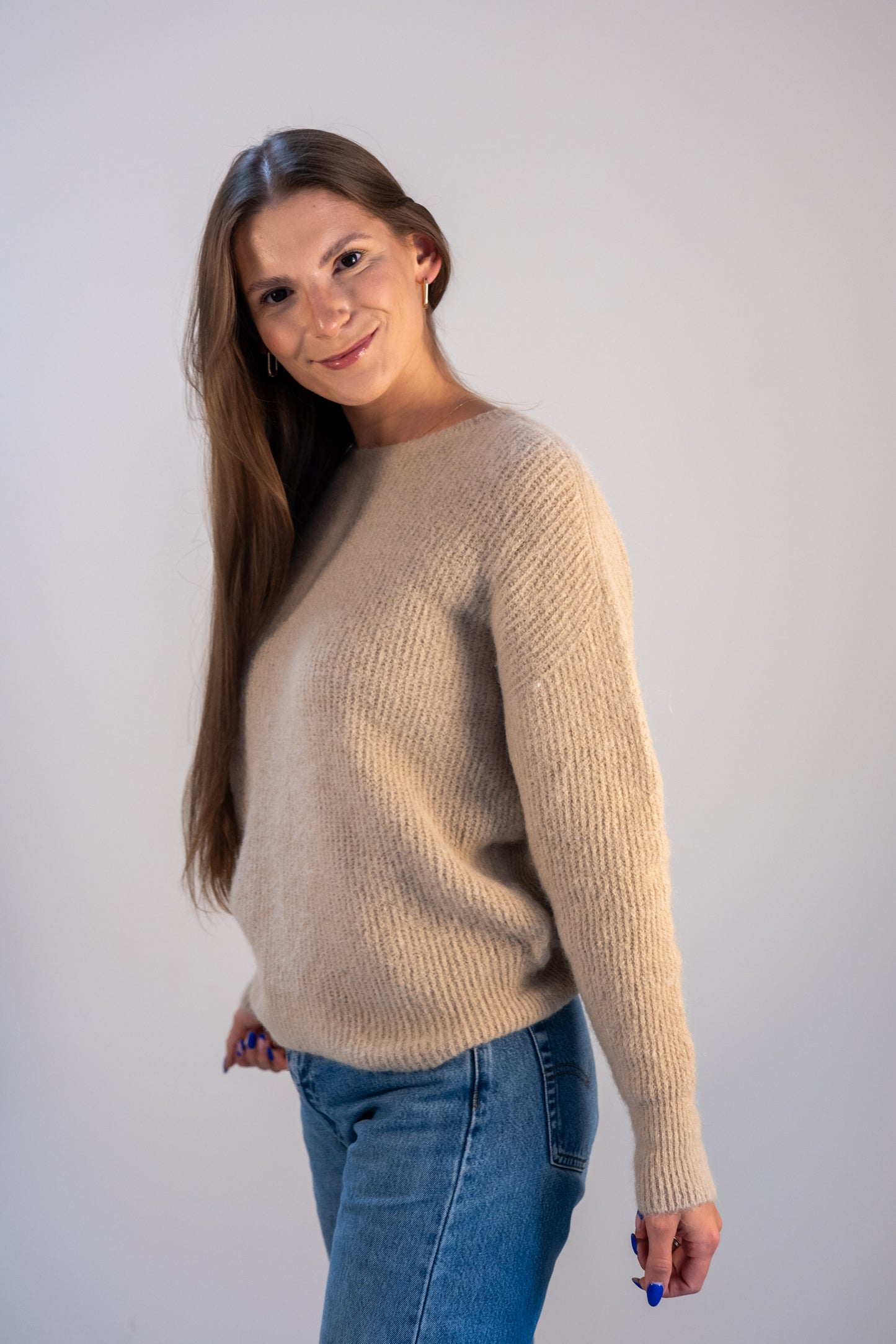 Megztinis "Cozy Touch" nude