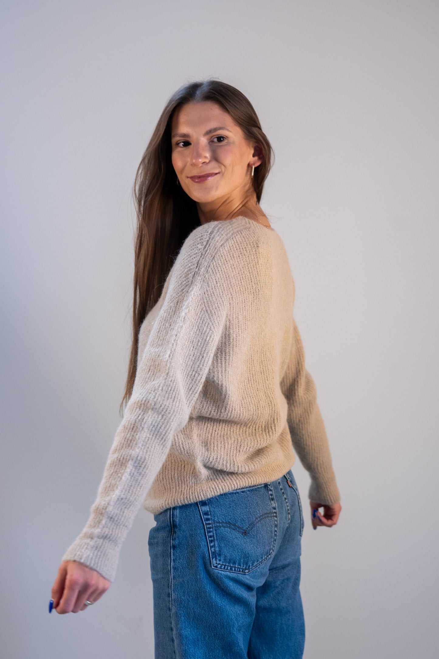 Megztinis "Cozy Touch" nude