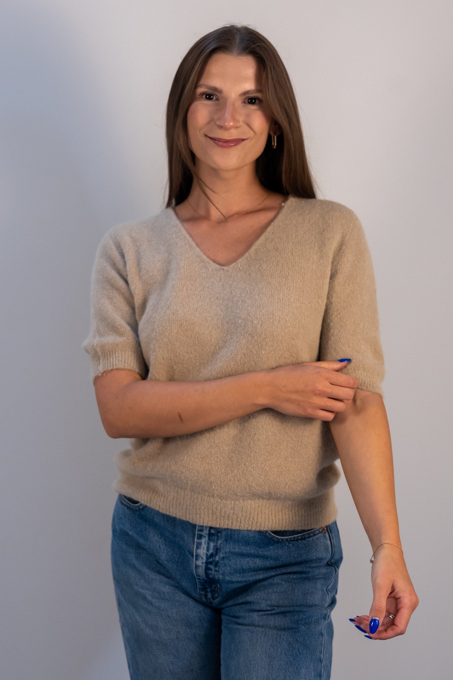 Megztinis "Soft Embrace" nude