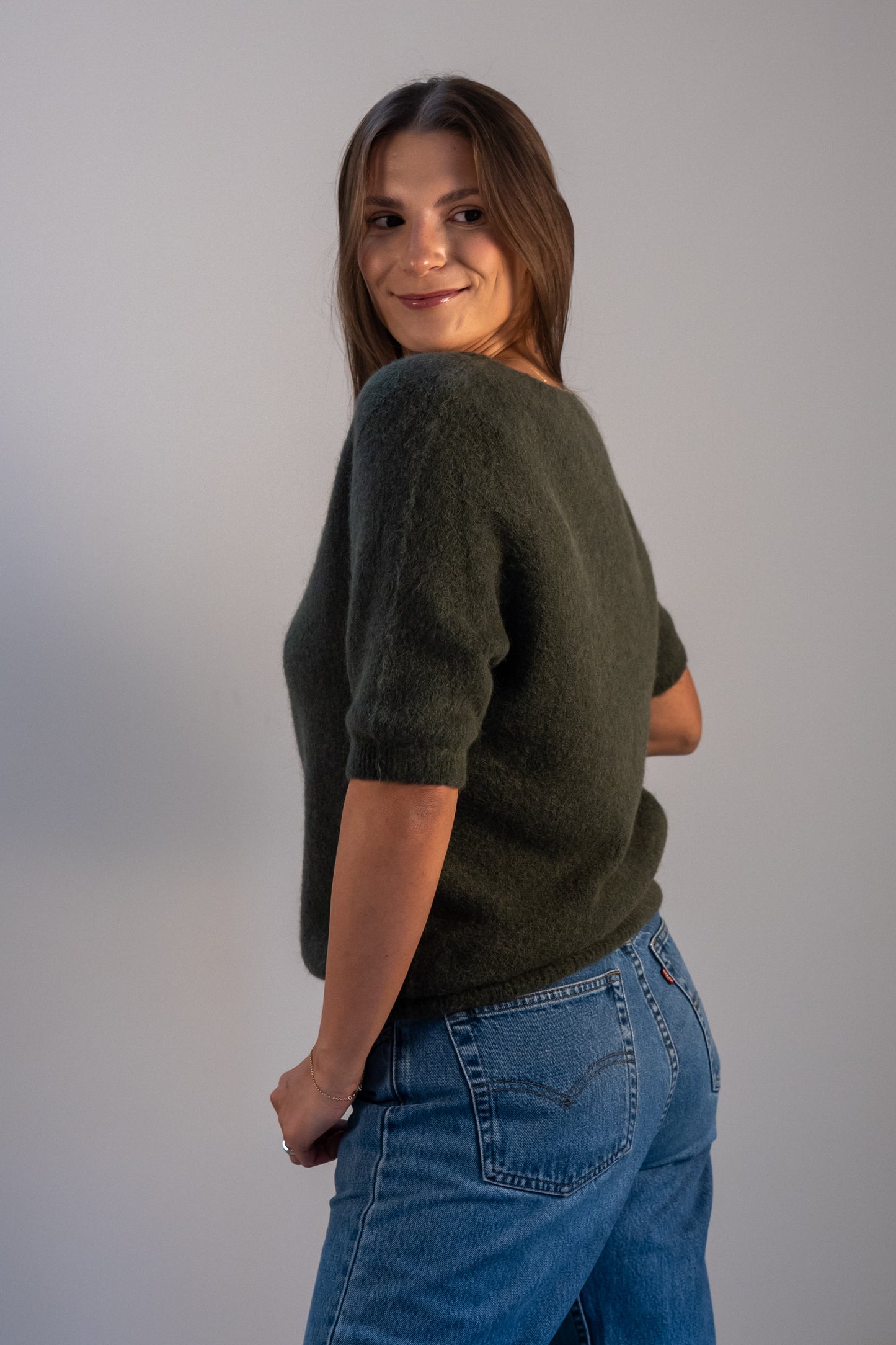 Megztinis "Soft Embrace" chaki