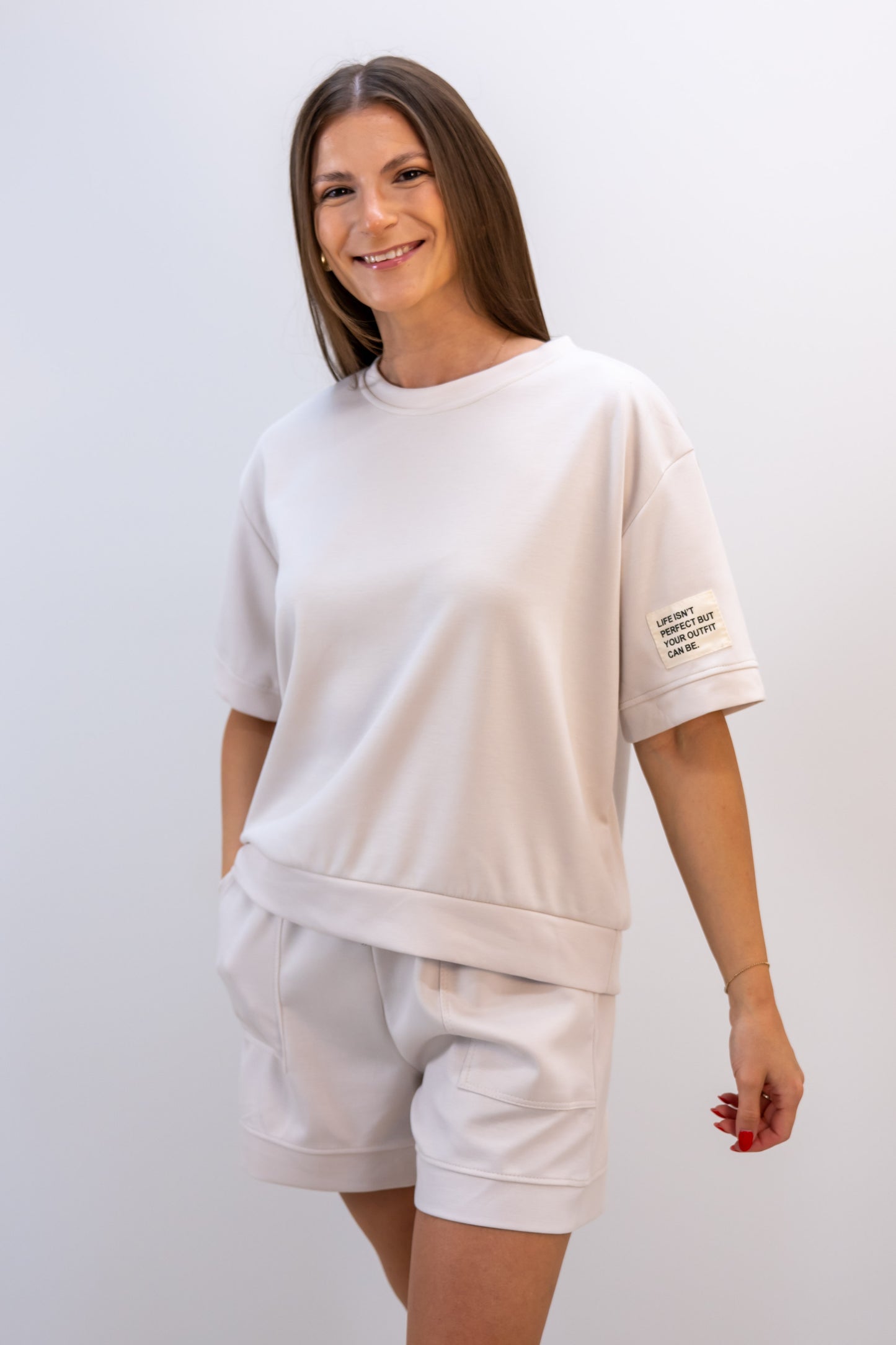 Kostiumelis “Urban Ease” kreminis