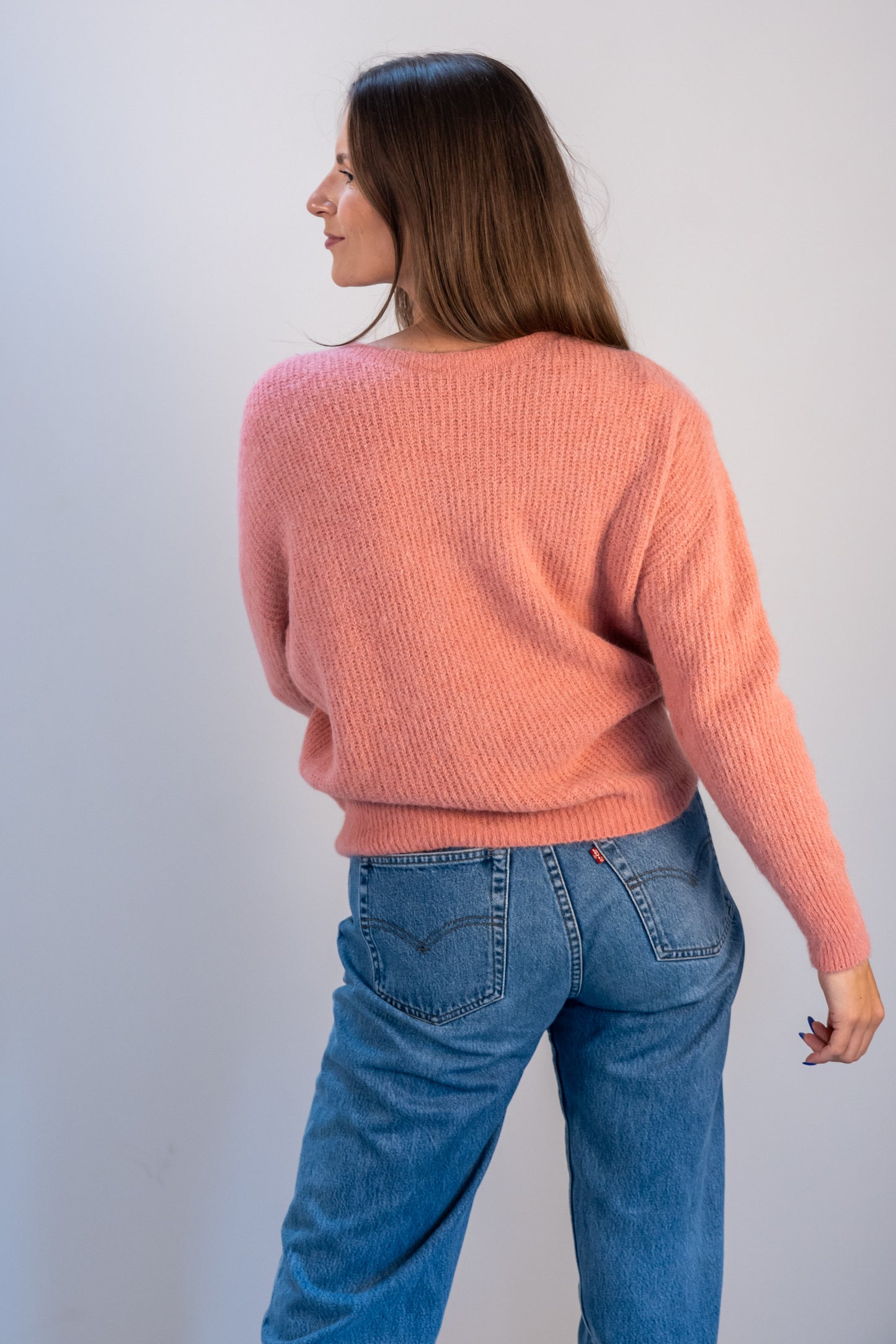 Megztinis "Cozy Touch" rožinis