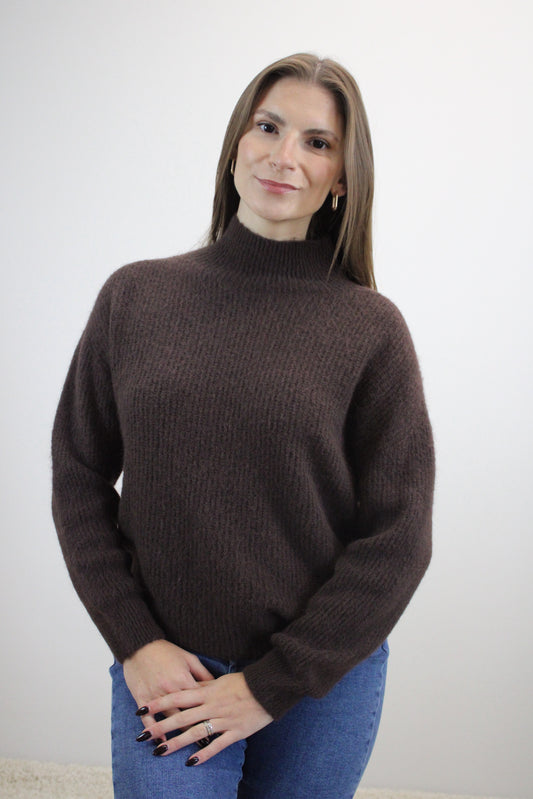 Megztinis "Cozy Touch" rudas