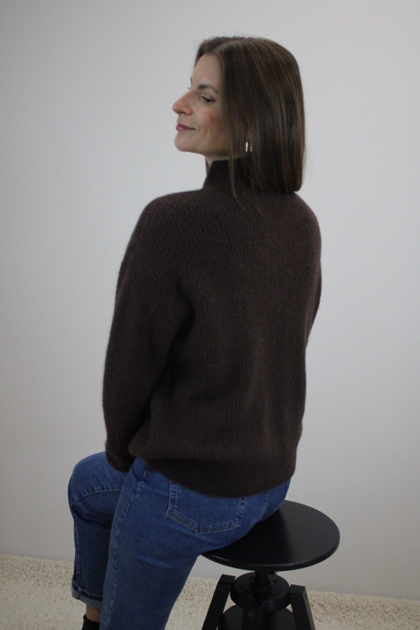 Megztinis "Cozy Touch" rudas