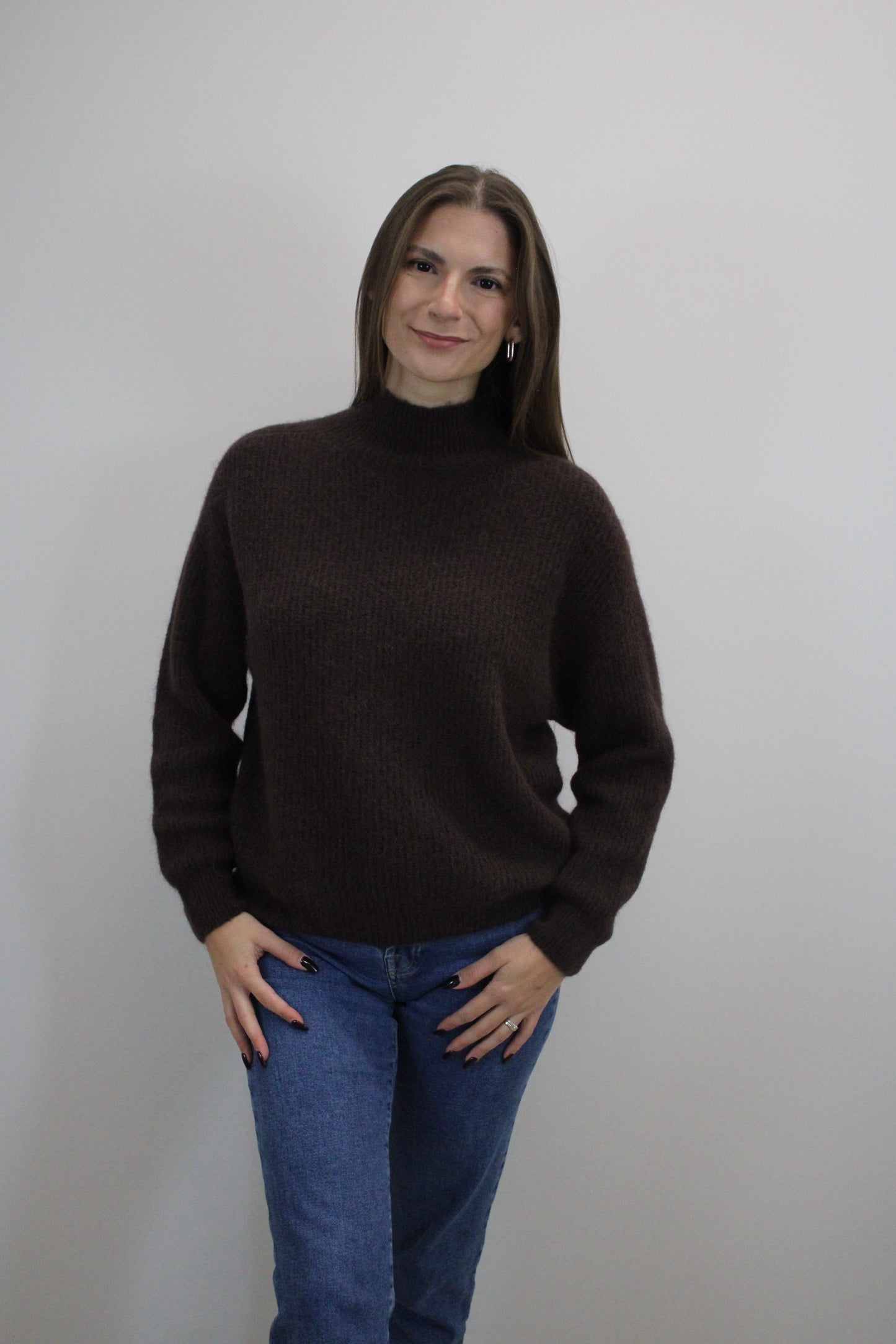 Megztinis "Cozy Touch" rudas