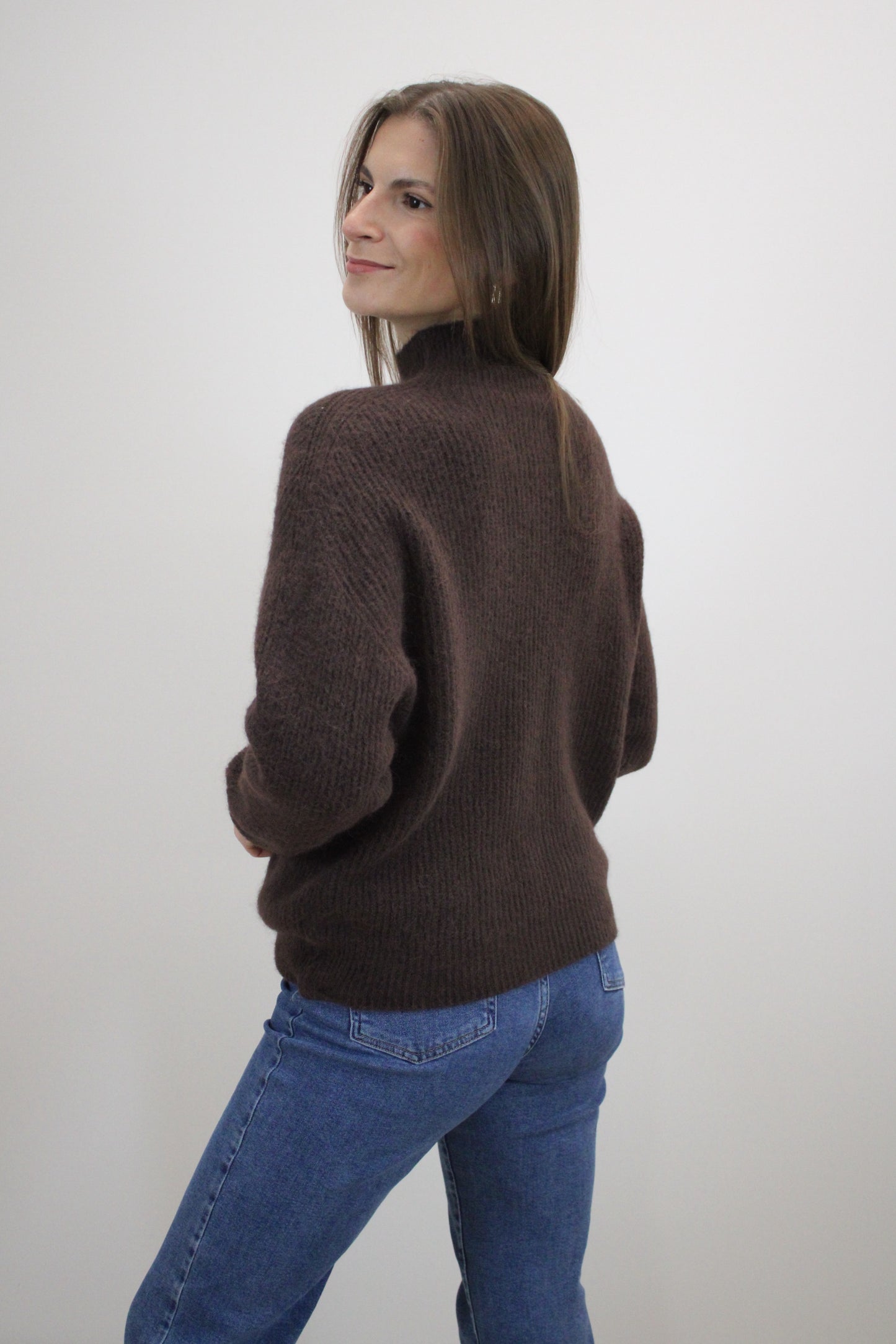 Megztinis "Cozy Touch" rudas