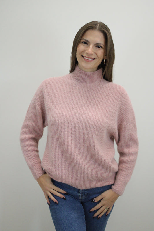 Megztinis "Cozy Touch" rožinis