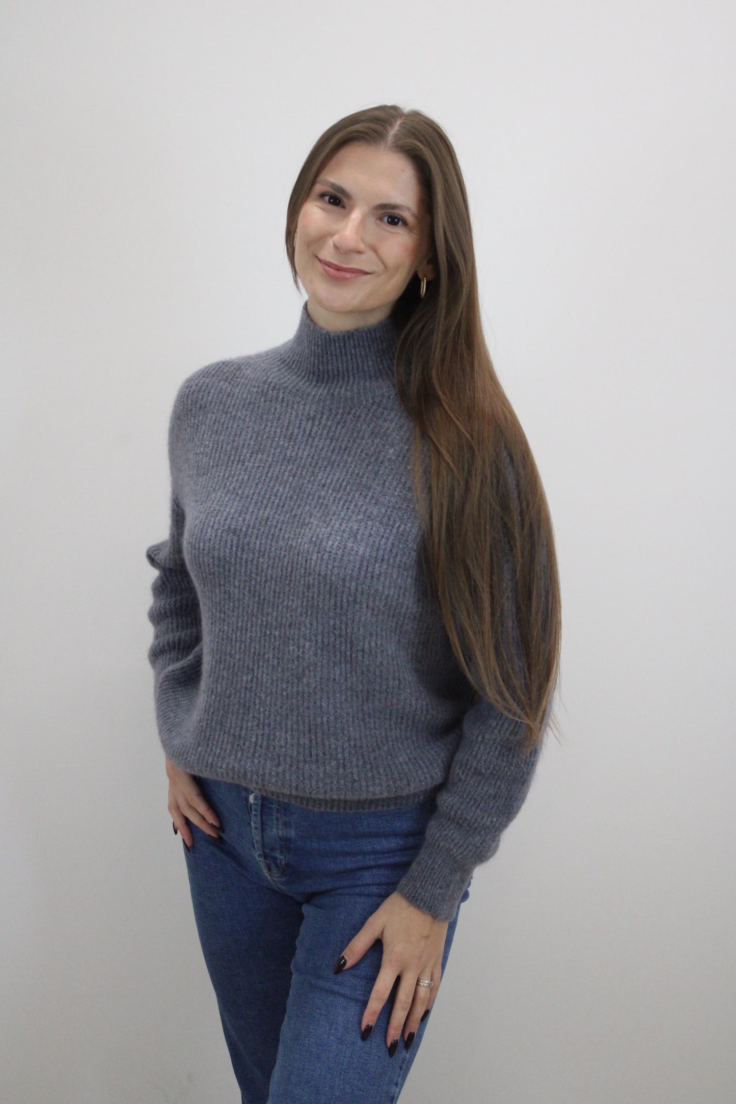 Megztinis "Cozy Touch" pilkas