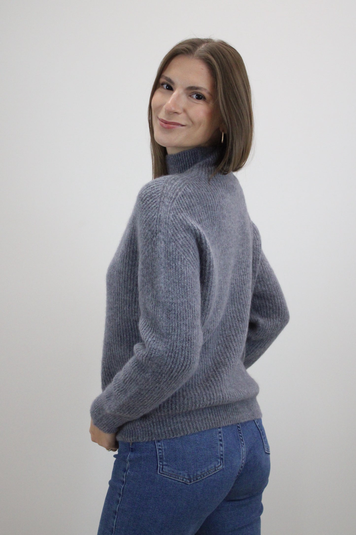 Megztinis "Cozy Touch" pilkas