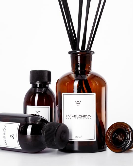 By Velcheva TABACCO VANILLA namų kvapas su lazdelėmis