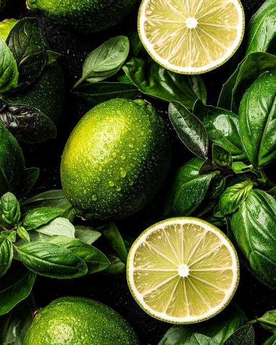 By Velcheva LIME BASIL namų kvapas su lazdelėmis