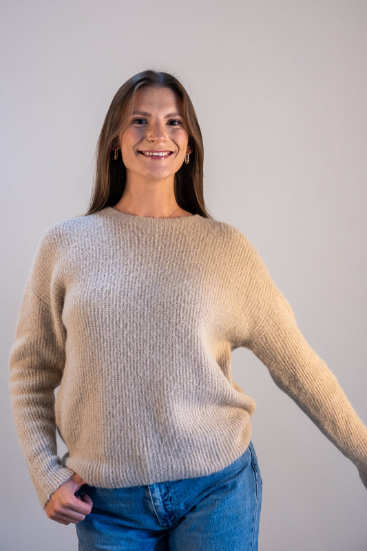 Megztinis "Cozy Touch" nude