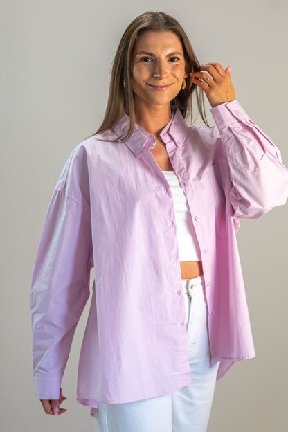 Marškiniai "Soft Flow" spalva rožinė