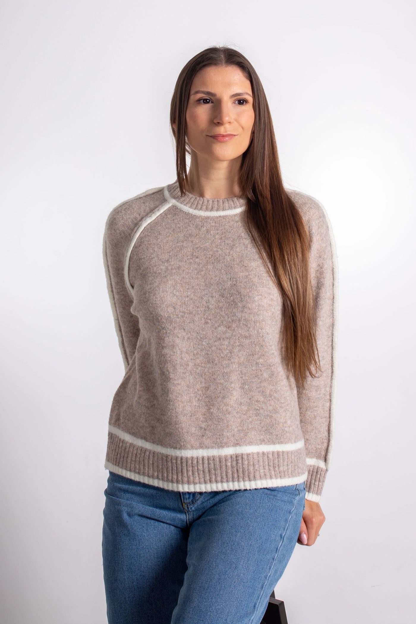 Megztinis “Maglia” camel