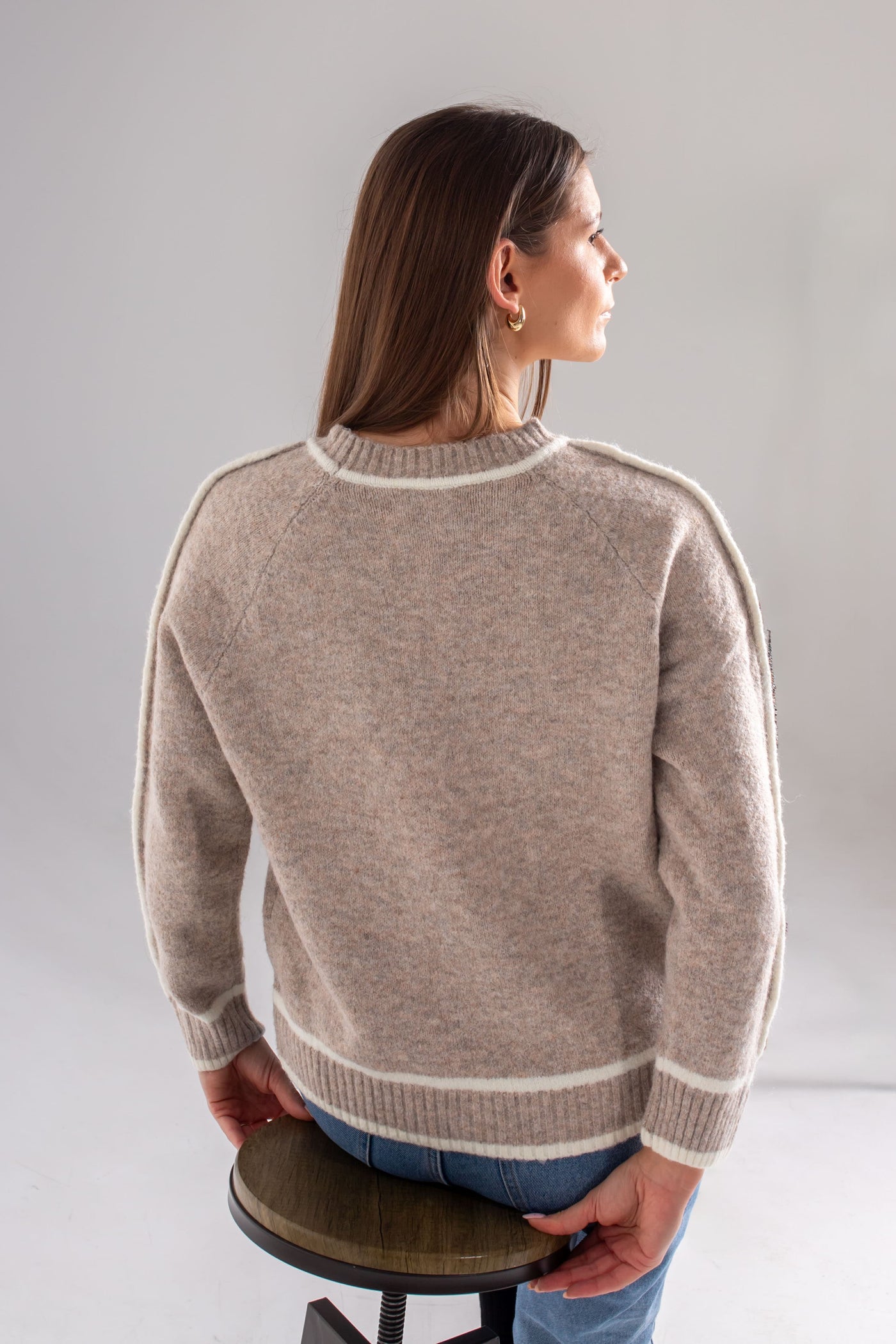 Megztinis “Maglia” camel