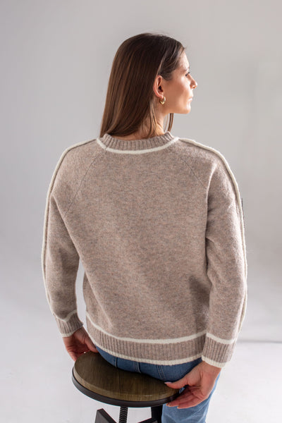 Megztinis “Maglia” camel