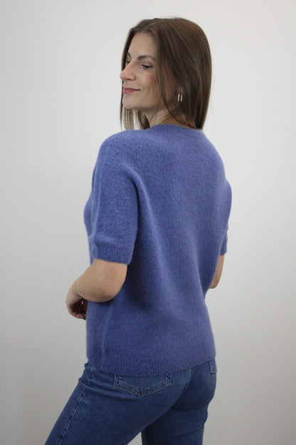 Megztinis "Simfonija" violetinė