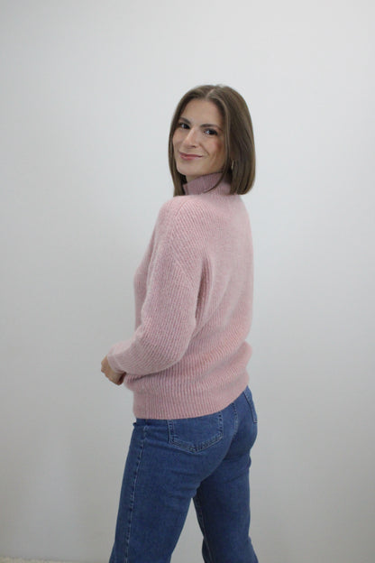Megztinis "Cozy Touch" rožinis