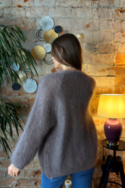 Moheros megztinis "Dune" rudas