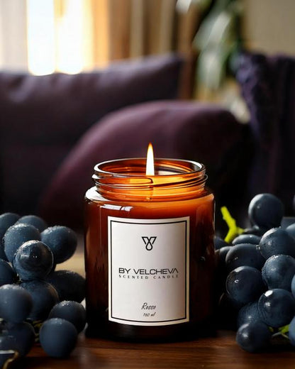 By Velcheva ROSSO aromatinė žvakė