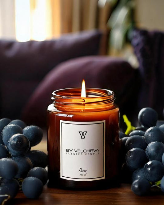 By Velcheva ROSSO aromatinė žvakė