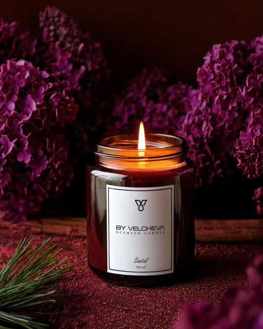 By Velcheva SANTAL aromatinė žvakė